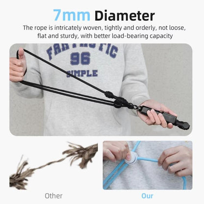 BRDRC Sport Camera Lanyard With 1/4 Inch Screw Anti-Lost Crossbody Lanyard(Pink Blue Green) - Camera Strap by BRDRC | Online Shopping UK | buy2fix