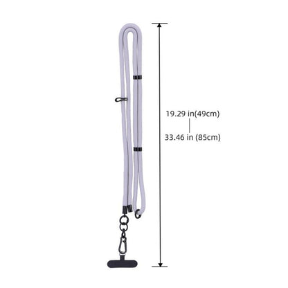 BRDRC Sport Camera Lanyard With 1/4 inch Screw Anti-Lost Crossbody Rope Accessory(Purple) - Camera Strap by BRDRC | Online Shopping UK | buy2fix