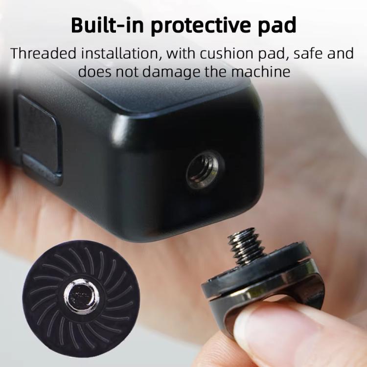 BRDRC Sport Camera Lanyard With 1/4 inch Screw Anti-Lost Crossbody Rope Accessory(Yellow) - Camera Strap by BRDRC | Online Shopping UK | buy2fix