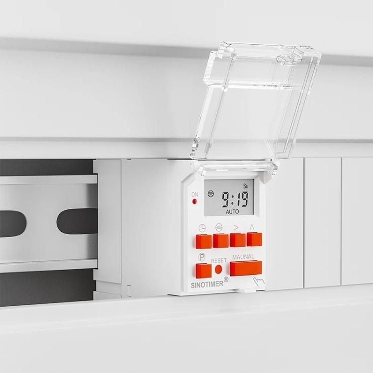 SINOTIMER  TM919TK-16A 85-265VAC Astronomical Time Switch For Automatic Calculation Of Sunrise And Sunset In Latitude And Longitude - Switch by SINOTIMER | Online Shopping UK | buy2fix