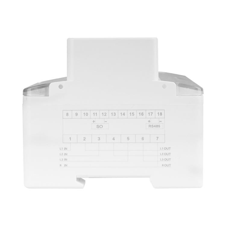 SINOTIMER DTS6619-050 80A With Switch 3-phase Tuya WiFi Energy Meter AC 380V - Energy Saving Timer Socket by SINOTIMER | Online Shopping UK | buy2fix