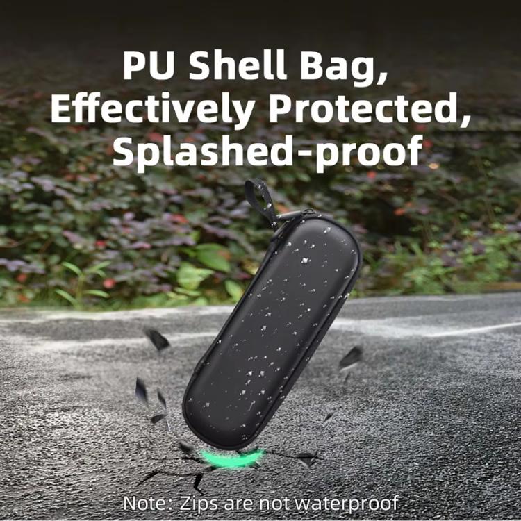 For DJI OSMO Pocket 3 BRDRC Storage Bag Standalone Handy Case Protective Pouch(PU Black) - Case & Bags by BRDRC | Online Shopping UK | buy2fix