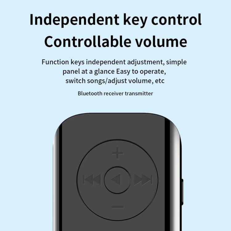 MX-M06 Clip-on Bluetooth 5.3 Audio Receiver and Transmitter Computer Audio Car Adapter - Audio Receiver Transmitter by buy2fix | Online Shopping UK | buy2fix