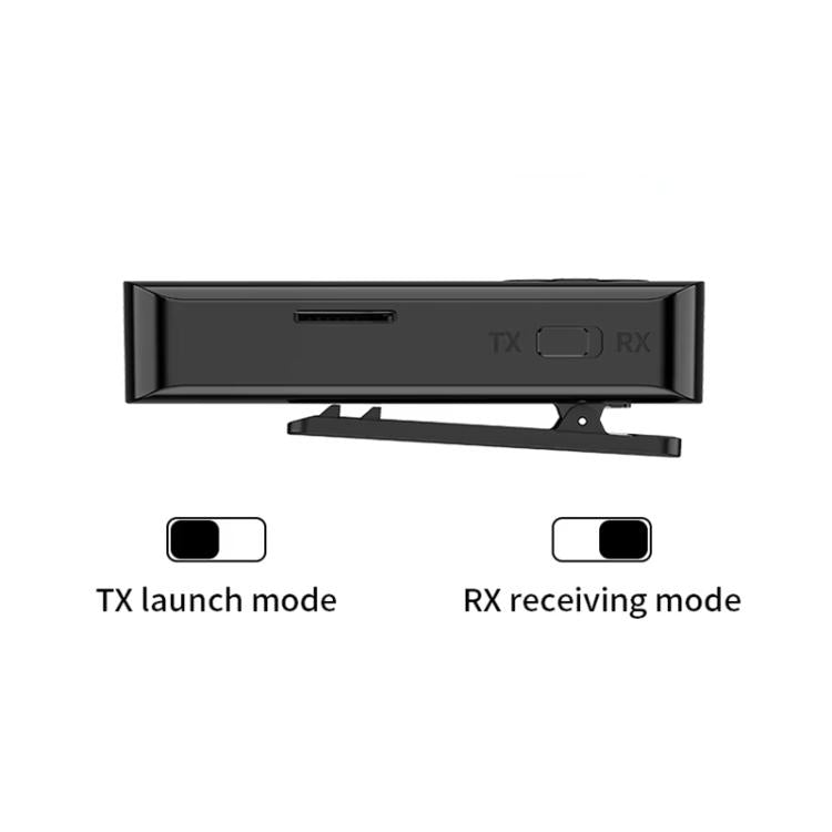 MX-M06 Clip-on Bluetooth 5.3 Audio Receiver and Transmitter Computer Audio Car Adapter - Audio Receiver Transmitter by buy2fix | Online Shopping UK | buy2fix