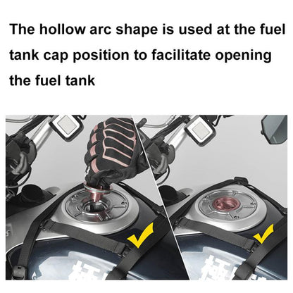 Rhinowalk MTR001B Outdoor Riding Motorcycle Fuel Tank Double-side Storage Hanging Bags(Black) - Bags & Luggages by Rhinowalk | Online Shopping UK | buy2fix