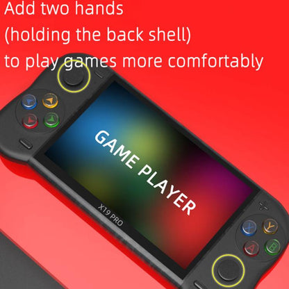 X19 Pro 5.1-inch Screen Handheld Game Console Supports AV TV Output With 8G Memory Card(Blue+Red) - Pocket Console by buy2fix | Online Shopping UK | buy2fix