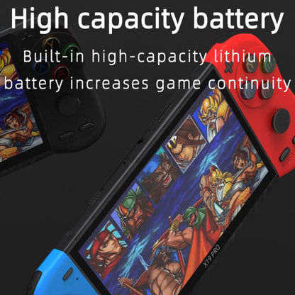 X19 Pro 5.1-inch Screen Handheld Game Console Supports AV TV Output With 8G Memory Card(Black) - Pocket Console by buy2fix | Online Shopping UK | buy2fix