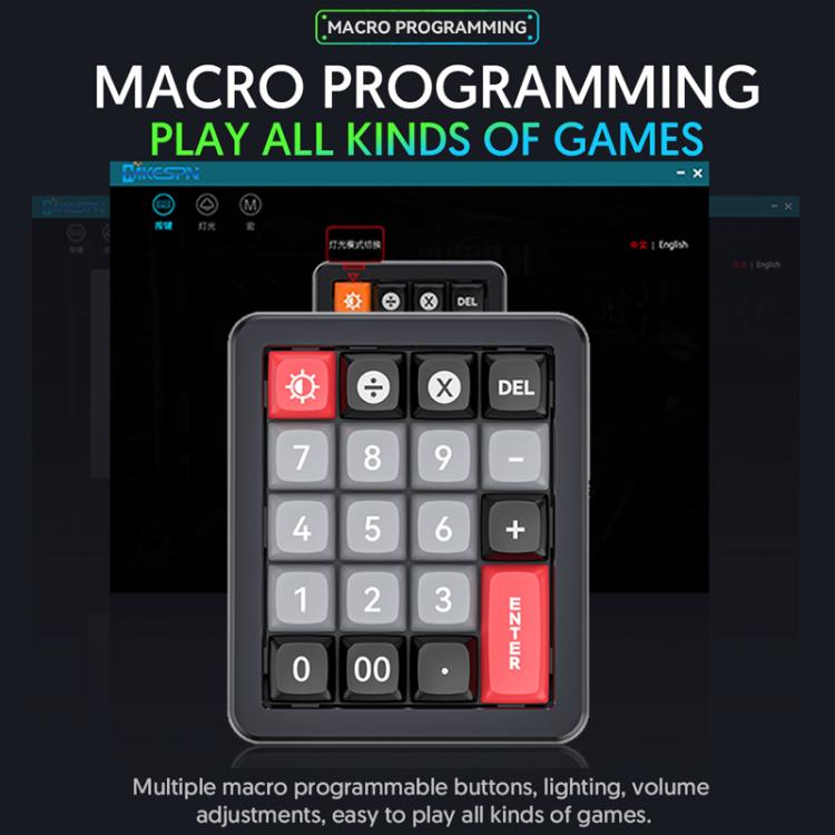 MKESPN K812 GASKET Aluminum Alloy RGB Hot-Swap Customized Wired Mini Mechanical Gaming Keyboard(White) - Mini Keyboard by MKESPN | Online Shopping UK | buy2fix