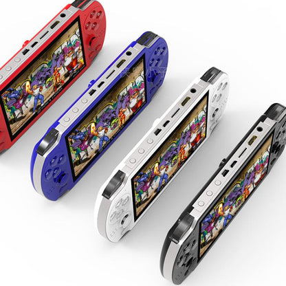 A3 4.3-Inch Handheld Game Console With Camera Supports Dual Handles/TV Output/10 Simulators Built In 8G(Blue) - Pocket Console by buy2fix | Online Shopping UK | buy2fix