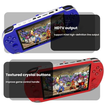 A3 4.3-Inch Handheld Game Console With Camera Supports Dual Handles/TV Output/10 Simulators Built In 8G(White) - Pocket Console by buy2fix | Online Shopping UK | buy2fix