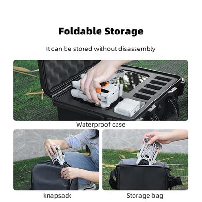 For DJI Mini 4 Pro BRDRC Booster Landing Gear Folding Strap Kickstand(Gray) - Mount & Holder by BRDRC | Online Shopping UK | buy2fix