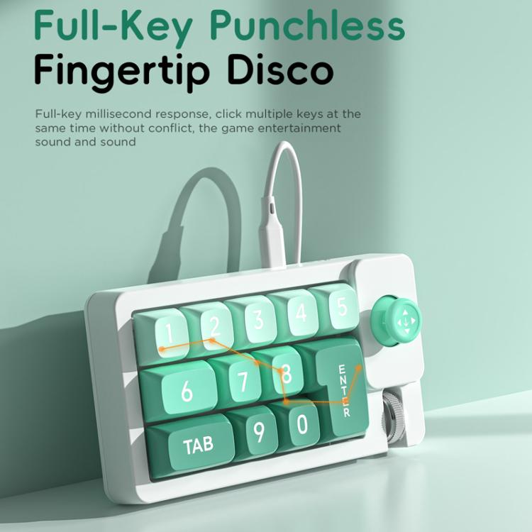 MKESPN K810 Joystick RGB Backlight Hot Swap Macro Customized Wired Mechanical Gaming Keyboard(Black) - Mini Keyboard by MKESPN | Online Shopping UK | buy2fix