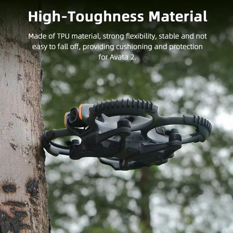 For DJI Avata 2 BRDRC 4pcs Paddle Protection Bumper Rings(Green) - Cases & Bags by BRDRC | Online Shopping UK | buy2fix