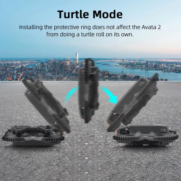 For DJI Avata 2 BRDRC 4pcs Paddle Protection Bumper Rings(Green) - Cases & Bags by BRDRC | Online Shopping UK | buy2fix