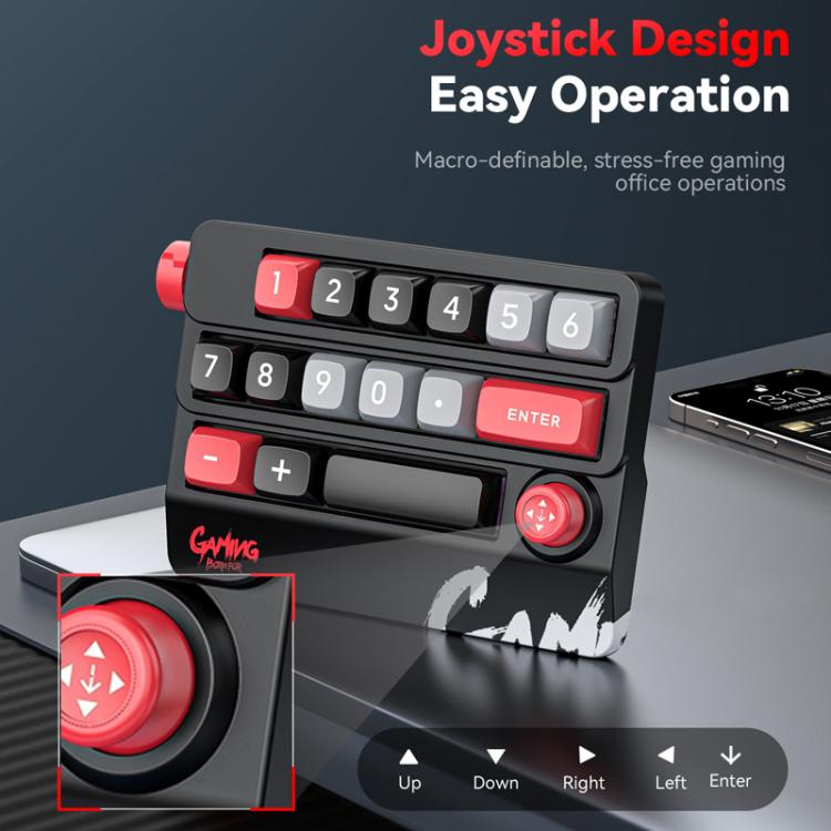 MKESPN RGB Hot Swap Wired Mechanical Keyboard Rocker Knob Programming Macro Custom Gaming Keyboard(khaki) - Mini Keyboard by MKESPN | Online Shopping UK | buy2fix