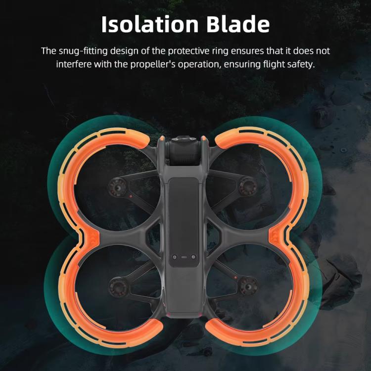 For DJI Avata 2 BRDRC Integrated Paddle Protector One-piece Bumper Ring(Green) - Cases & Bags by BRDRC | Online Shopping UK | buy2fix