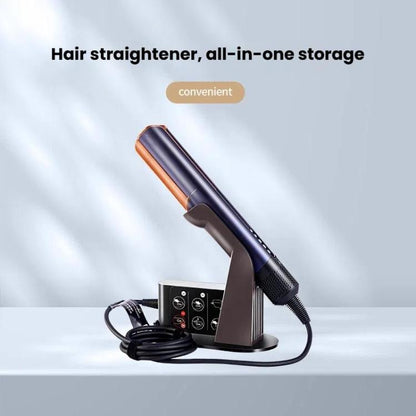 For Dyson Airstrait Straightener HT01 Desktop Vertical Stand with Charger Storage Compartment - For Dyson Accessories by buy2fix | Online Shopping UK | buy2fix