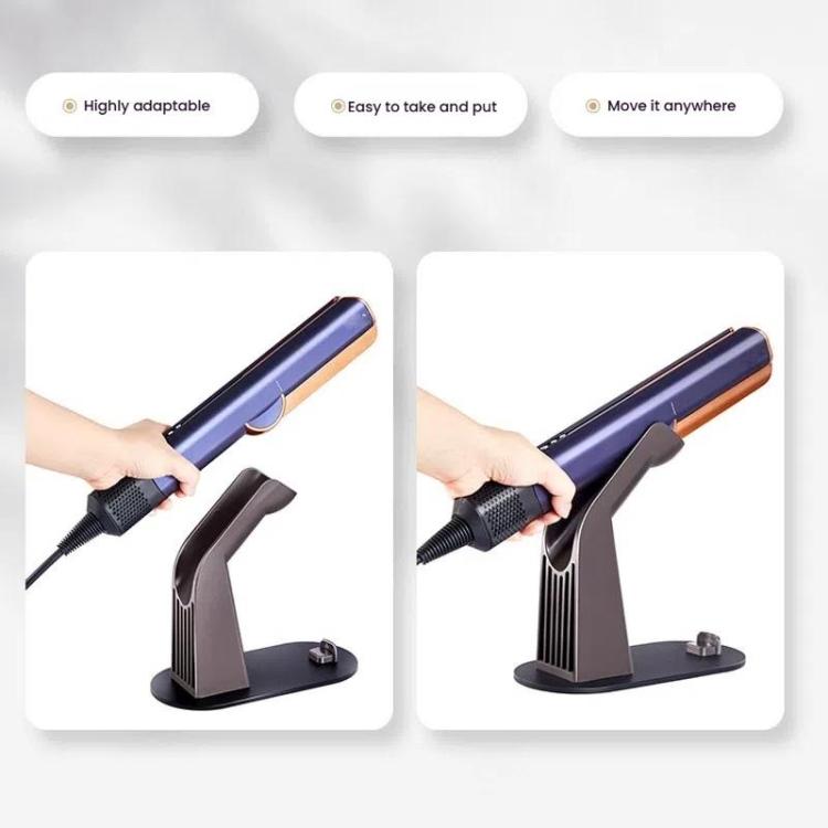 For Dyson Airstrait Straightener HT01 Desktop Vertical Stand with Charger Storage Compartment - For Dyson Accessories by buy2fix | Online Shopping UK | buy2fix