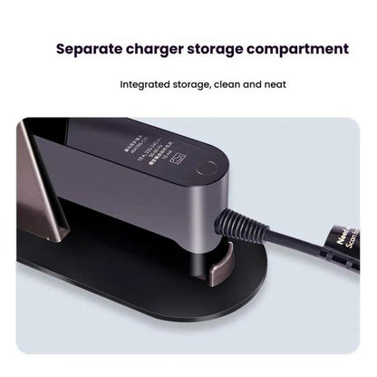 For Dyson Airstrait Straightener HT01 Desktop Vertical Stand with Charger Storage Compartment - For Dyson Accessories by buy2fix | Online Shopping UK | buy2fix