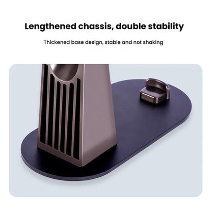 For Dyson Airstrait Straightener HT01 Desktop Vertical Stand with Charger Storage Compartment - For Dyson Accessories by buy2fix | Online Shopping UK | buy2fix