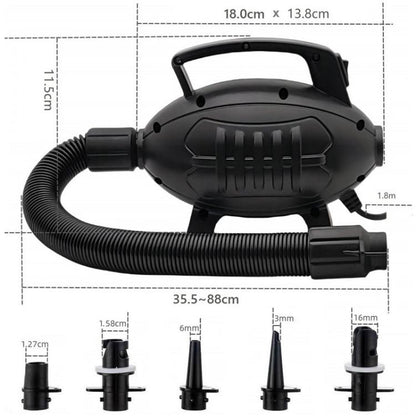 GLD-602 600W Home Brushed Mat High Power AC Electrical Inflatable Pump EU Plug - Inflatable Pump by buy2fix | Online Shopping UK | buy2fix