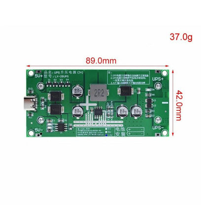 15W 3A High-power UPS18650 Lithium Battery Boost Charging Module(9V) - Boards & Shields by buy2fix | Online Shopping UK | buy2fix