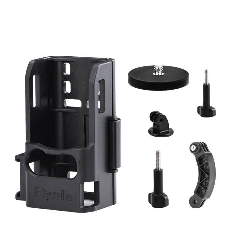 6pcs /Set For DJI Osmo Pocket 3 Flymile Magnetic Bracket Fixed Base Back Clip Adapter Bezel Accessories - Mount & Holder by Flymile | Online Shopping UK | buy2fix