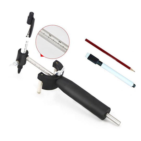 Fender Parallel Marking Tool Automotive Sheet Metal Dent Repair Tool(Black)