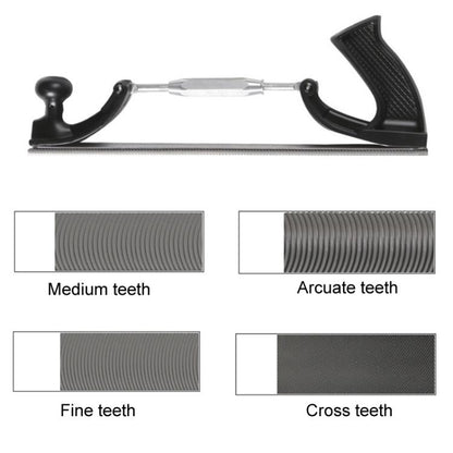 Body Sheet Metal Data Restoration Grinding File, Specifications: Tool Holder + Curved Blade Middle Teeth - Sheet Metal Tools by buy2fix | Online Shopping UK | buy2fix