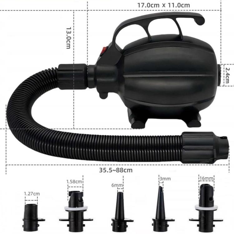GLD-318 High Power 600W Electrical Inflatable Pump Tent Yoga Mat Inflator EU Plug - Inflatable Pump by buy2fix | Online Shopping UK | buy2fix