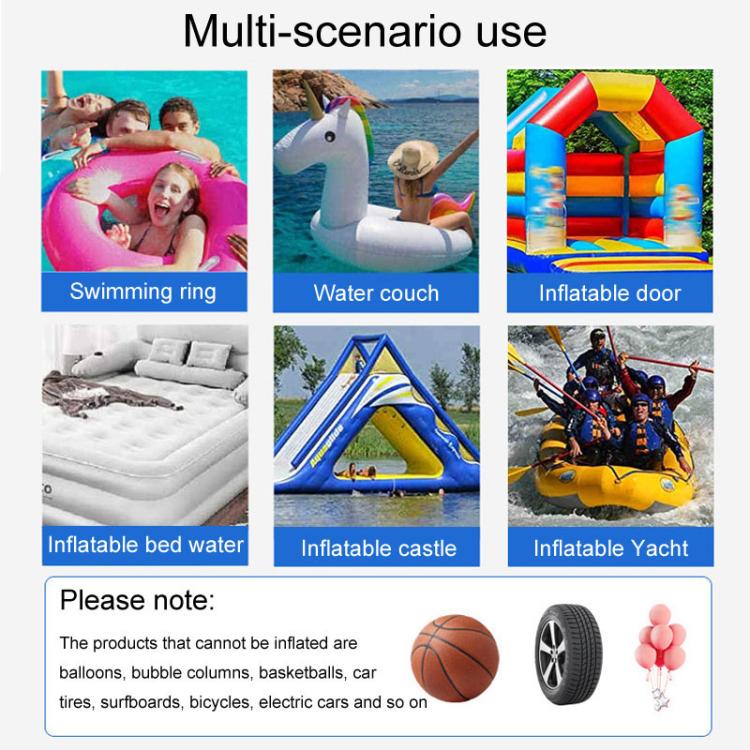 GLD-318 High Power 600W Electrical Inflatable Pump Tent Yoga Mat Inflator EU Plug - Inflatable Pump by buy2fix | Online Shopping UK | buy2fix