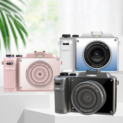 FSD-X9 3.0-Inch 4K HD 18X Zoom Selfie WIFI Electronic Image Stabilization Digital Camera(Black) - Children Cameras by buy2fix | Online Shopping UK | buy2fix