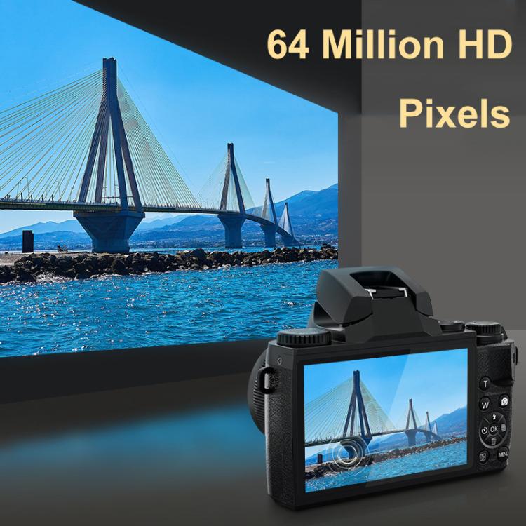 FSD-W5 4-Inch Touch Screen WiFi Transmission 4K HD Digital Camera Student Photo SLR(Black) - Children Cameras by buy2fix | Online Shopping UK | buy2fix