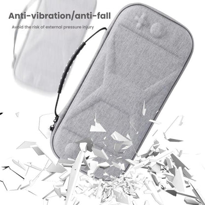 For Nintendo Switch 2 Game Console Storage Bag EVA Fabric Handbag(Silver Gray) - Bags by buy2fix | Online Shopping UK | buy2fix