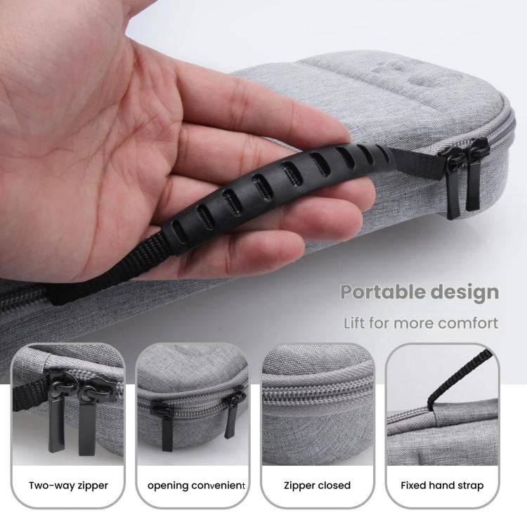 For Nintendo Switch 2 Game Console Storage Bag EVA Fabric Handbag(Black) - Bags by buy2fix | Online Shopping UK | buy2fix