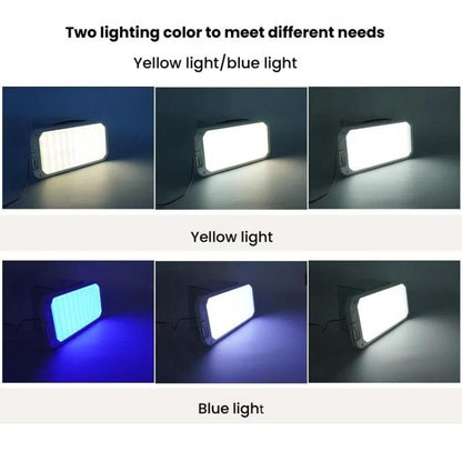12-30V RV Light 198 LEDs 3-Color Temperature Dimmable Roof Light, Color: Yellow White Light With Remote - Dome Lights by buy2fix | Online Shopping UK | buy2fix