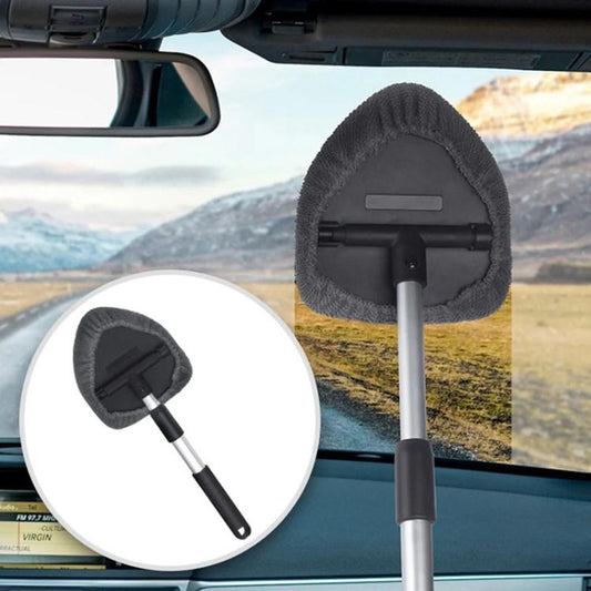 DM-130 Car Windshield Cleaning Wipe Aluminum Retractable Car Wash Window Brush - Car washing supplies by buy2fix | Online Shopping UK | buy2fix