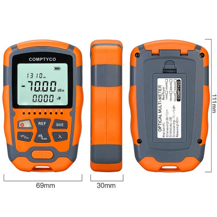 4 In 1 Mini Optical Power Meter Red Light Integrated Machine Portable Power Test Equipment, Model: M50 20mw - Fiber Optic Test Pen by buy2fix | Online Shopping UK | buy2fix