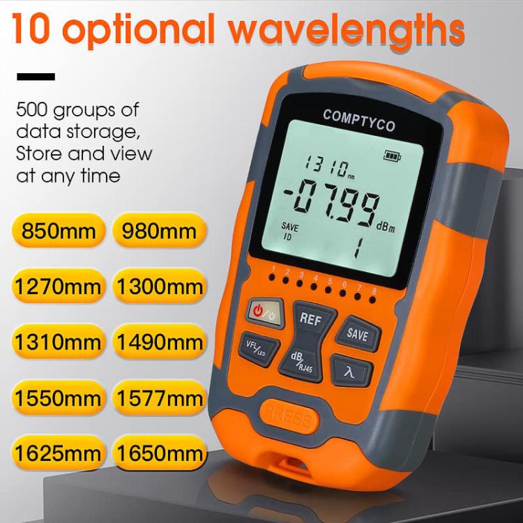 4 In 1 Mini Optical Power Meter Red Light Integrated Machine Portable Power Test Equipment, Model: M50 10mw - Fiber Optic Test Pen by buy2fix | Online Shopping UK | buy2fix