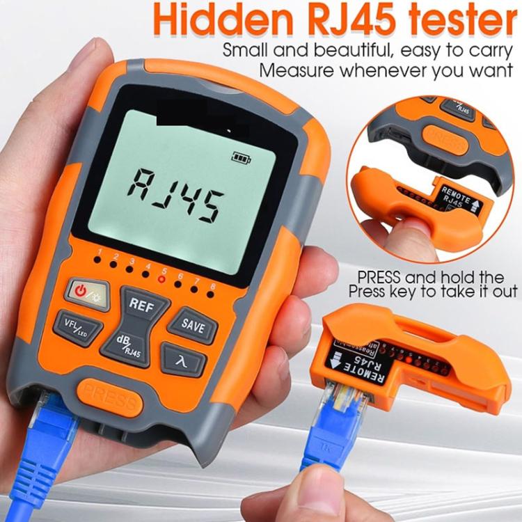 4 In 1 Mini Optical Power Meter Red Light Integrated Machine Portable Power Test Equipment, Model: M50 30mw - Fiber Optic Test Pen by buy2fix | Online Shopping UK | buy2fix