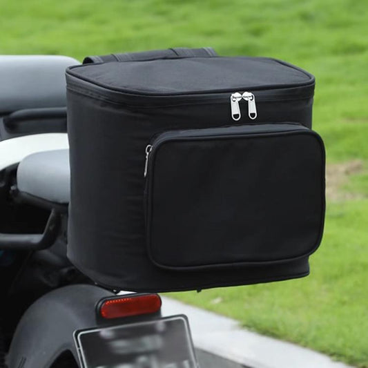 Electrical Motorcycle Waterproof Rear Backrest Hanging Bag Large Capacity Helmet Storage Bag(Black) - Bags & Luggages by buy2fix | Online Shopping UK | buy2fix