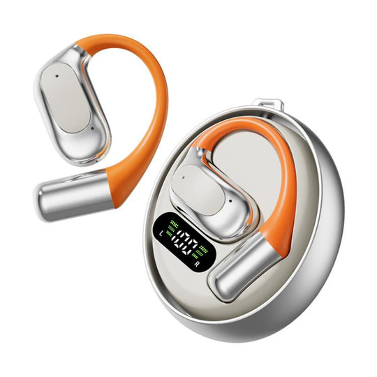 M113 AI Translation Bluetooth Headset Ear-hook Real Time Translation Earbuds 144 Voice Translator(Skin Color)
