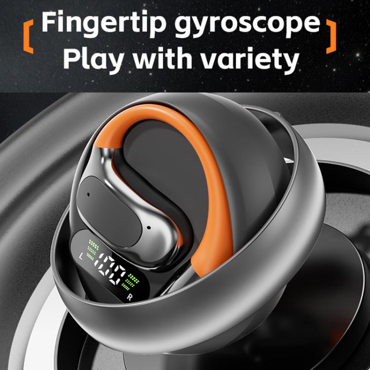 M113 AI Translation Bluetooth Headset Ear-hook Real Time Translation Earbuds 144 Voice Translator(Black) -  by buy2fix | Online Shopping UK | buy2fix