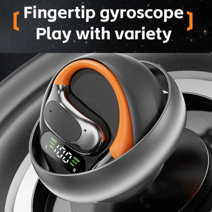 M113 AI Translation Bluetooth Headset Ear-hook Real Time Translation Earbuds 144 Voice Translator(Black) -  by buy2fix | Online Shopping UK | buy2fix