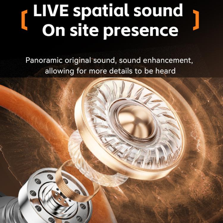 M113 AI Translation Bluetooth Headset Ear-hook Real Time Translation Earbuds 144 Voice Translator(Black) -  by buy2fix | Online Shopping UK | buy2fix