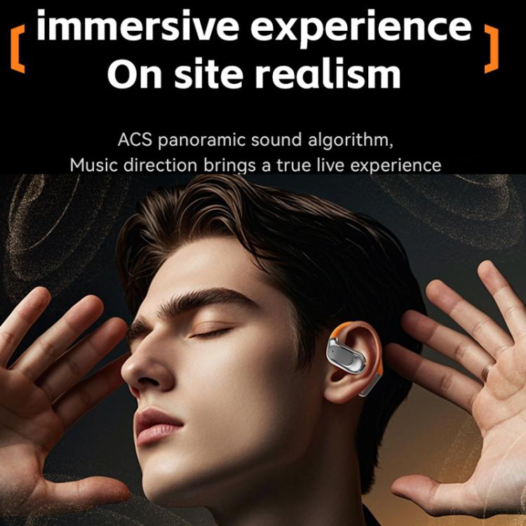 M113 AI Translation Bluetooth Headset Ear-hook Real Time Translation Earbuds 144 Voice Translator(Black) -  by buy2fix | Online Shopping UK | buy2fix