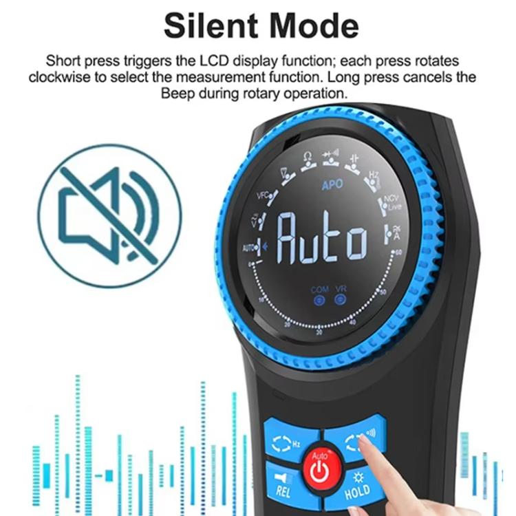 SUNSHINE DT-24R Rotary Auto Ranging Multimeter Voltage Resistance Measurement Buzzer - Digital Multimeter by SUNSHINE | Online Shopping UK | buy2fix