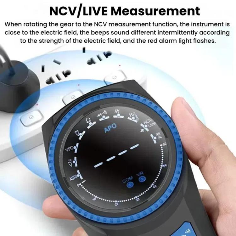 SUNSHINE DT-24R Rotary Auto Ranging Multimeter Voltage Resistance Measurement Buzzer - Digital Multimeter by SUNSHINE | Online Shopping UK | buy2fix