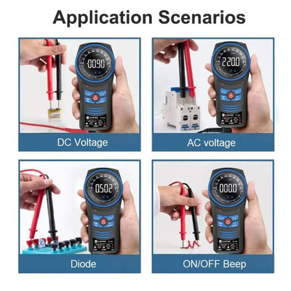 SUNSHINE DT-24R Rotary Auto Ranging Multimeter Voltage Resistance Measurement Buzzer - Digital Multimeter by SUNSHINE | Online Shopping UK | buy2fix
