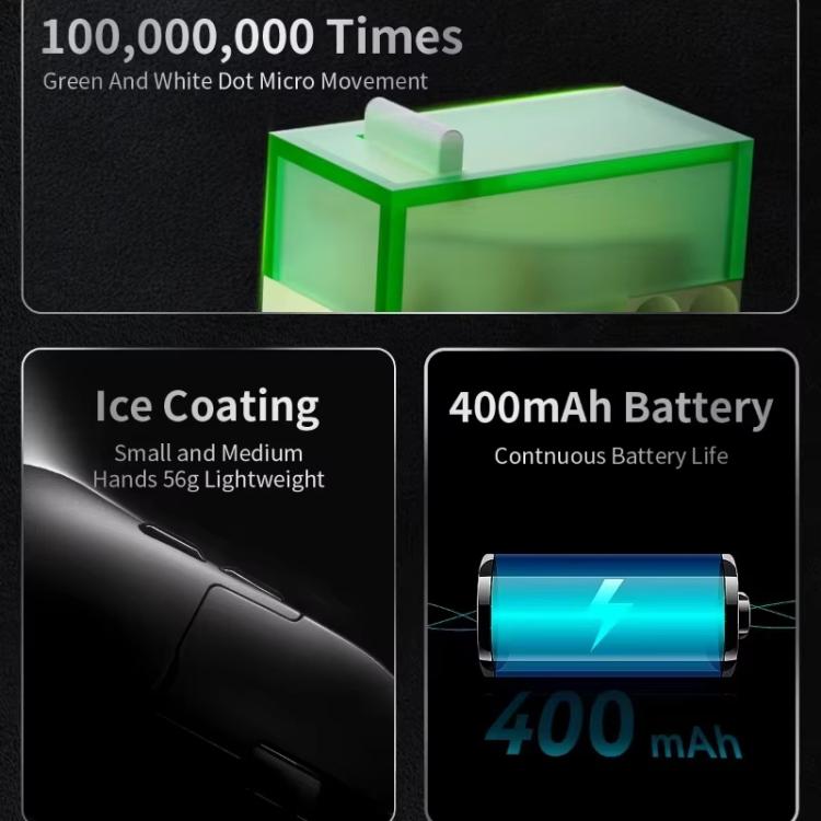 Ajazz AJ159 APEX Gaming Mouse PAW3395 Wireless Tri-Mode Lightweight With Charging Dock Mouse(White) - Wireless Mice by Ajazz | Online Shopping UK | buy2fix